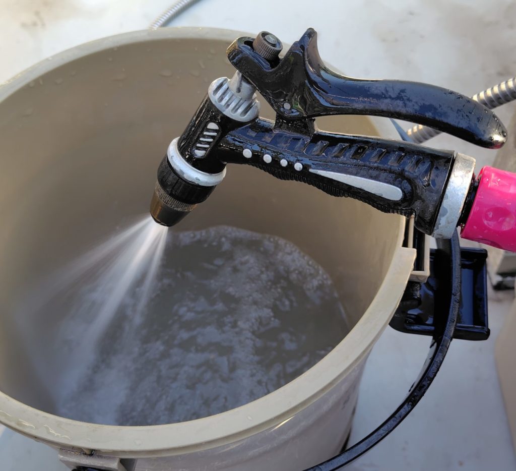 ステンレスウォーターホースのノズル