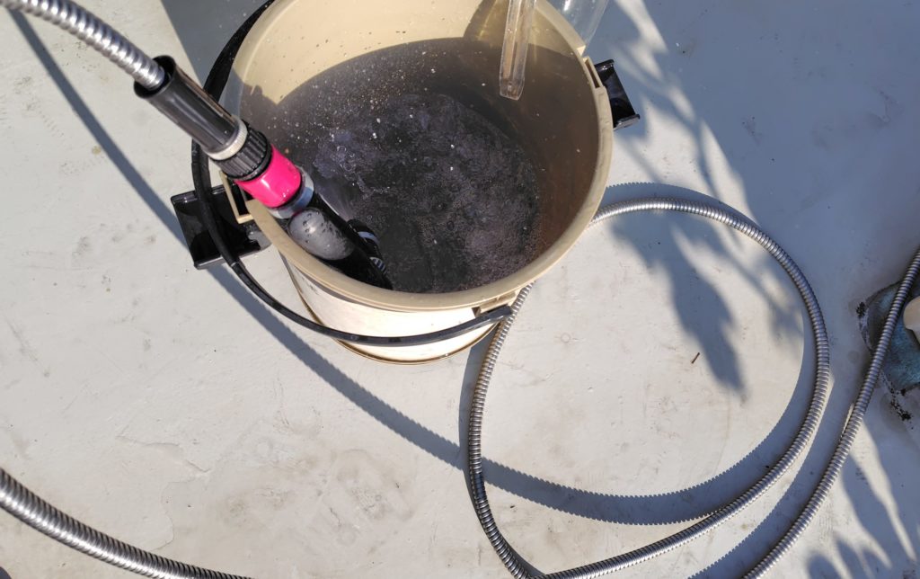 ステンレスウォーターホースの使用状況