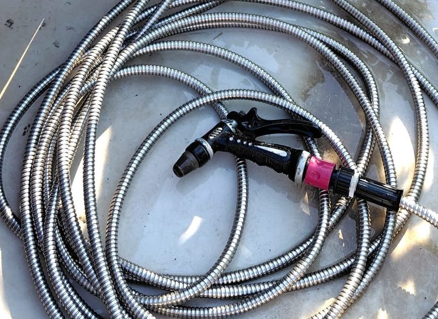 ステンレスウォーターホースの状況