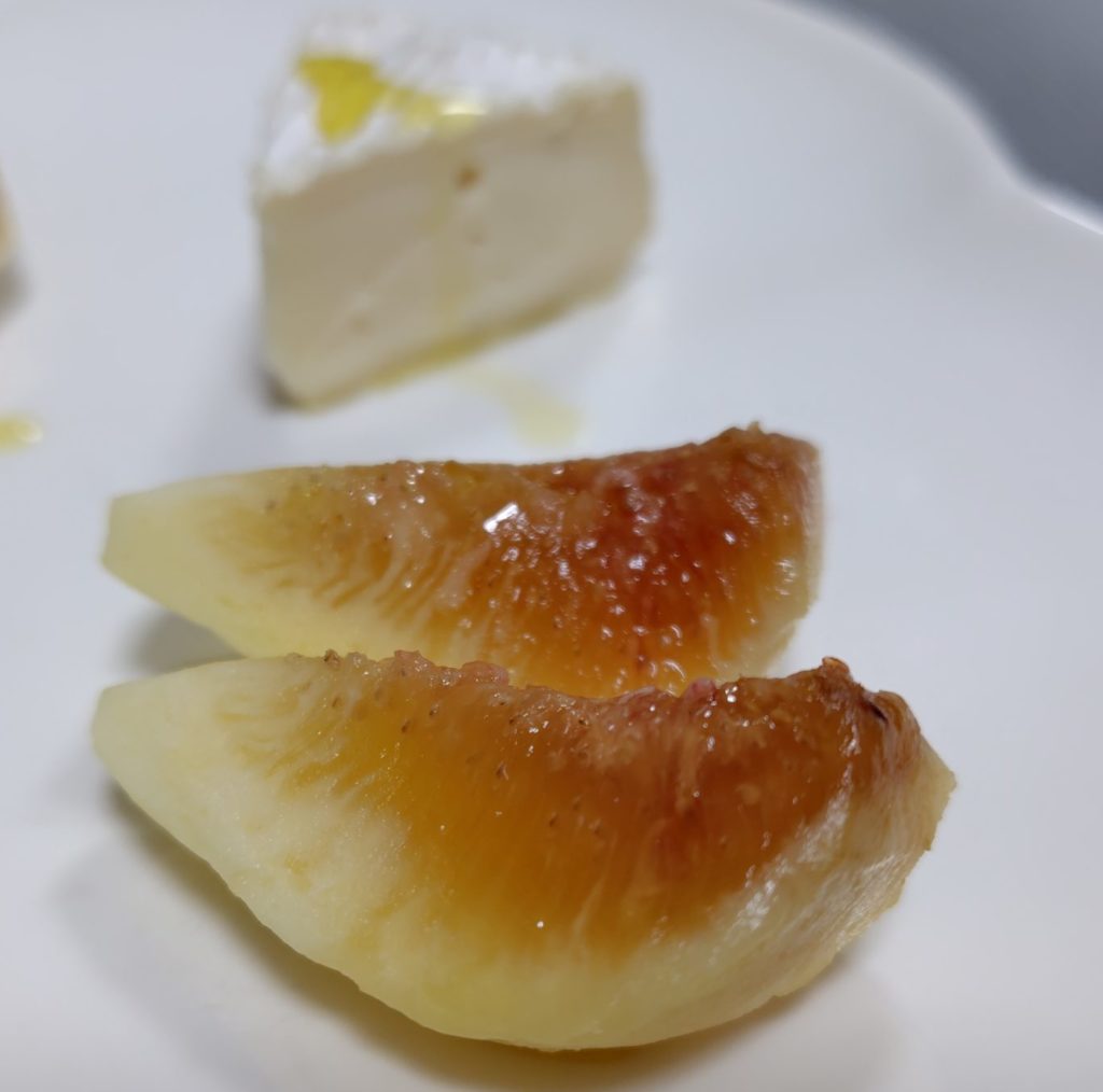 ホワイトゼノアを盛り付け