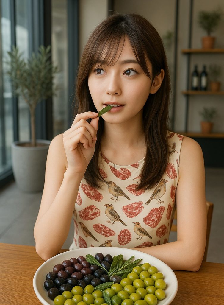 霜降と雀の服を着た女性のイメージ