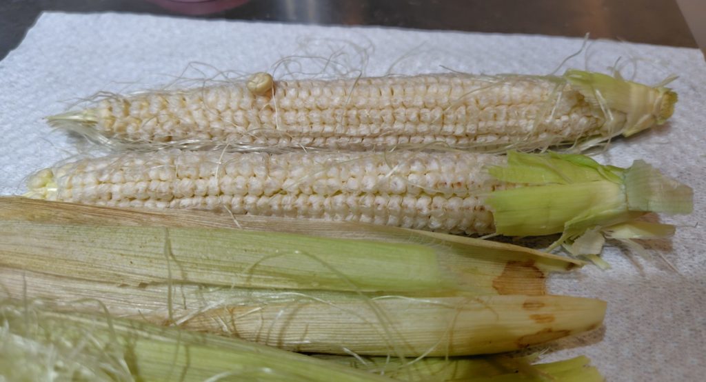 白とうもろこし