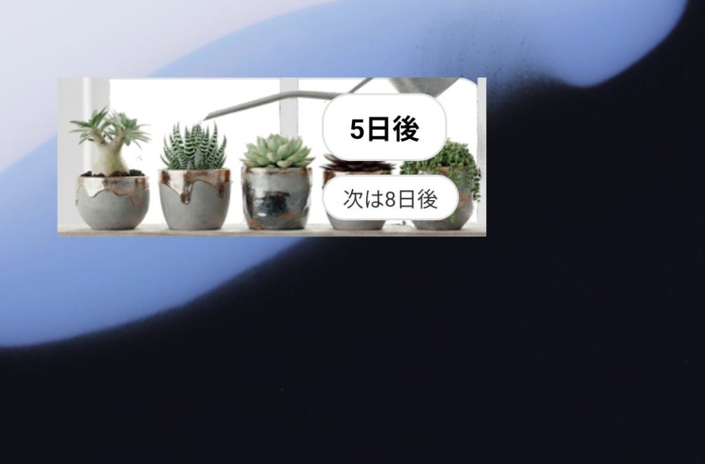 アンドロイドアプリ　多肉水あげ管理図鑑